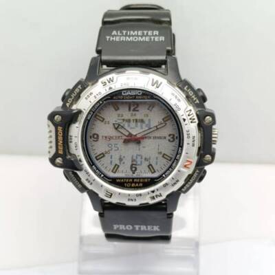 CASIO Twincept Twin PROTREK 1375 PRT-50 Quartz Ana Digi Vintage