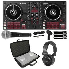 Numark Mixtrack Pro FX Effects 2-Deck Serato DJ Controller w Headphones & Case