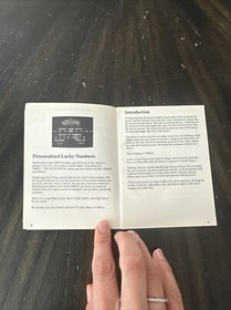 Nintendo NES Manual Only Taboo The Sixth Sense NES-00-USA