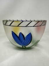 Kosta Boda 8 " Wide Tulipa Serving Bowl Ulrica Hydman-Vallien