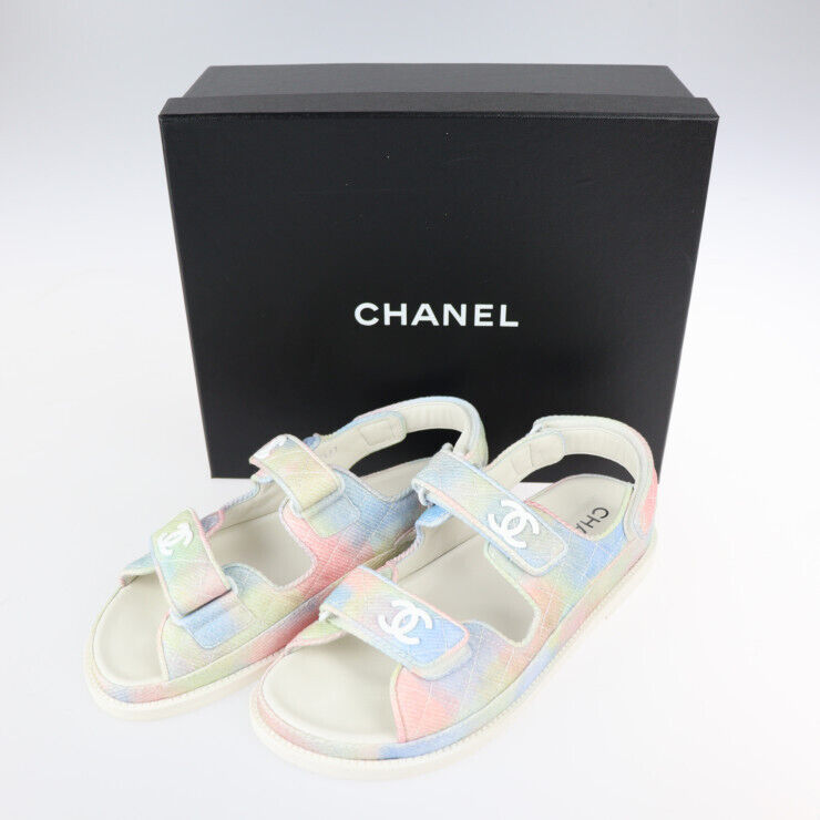 CHANEL Sandals G35927/X56389/K3815 COCO Mark Footbed Sports CHANEL Sandals G35927/X56389/K3815 COCO Mark Footbed Sports