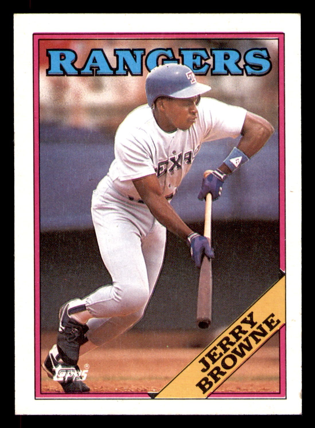 1988 Topps #139 Jerry Browne Rangers