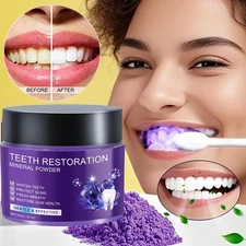 Dental Restoration Mineral Powder, Mineral Tooth Powder, Teeth Whitening US~