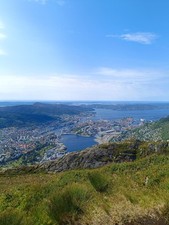Norway Bergen Fjords Digital Photo Picture Image Wallpaper Background Positive