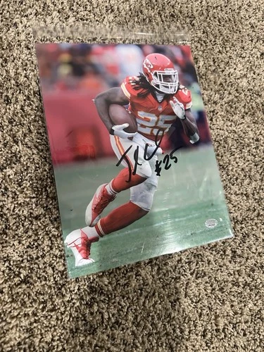 Kansas City Chiefs Jamal Charles Signed 8x10 Photo GTSM Authentication