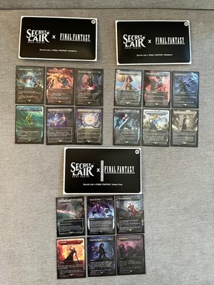 プロモ付き Secret Lair x FINAL FANTASY Bundle WotC reveals Secret Lair drops for Magic: The Gathering