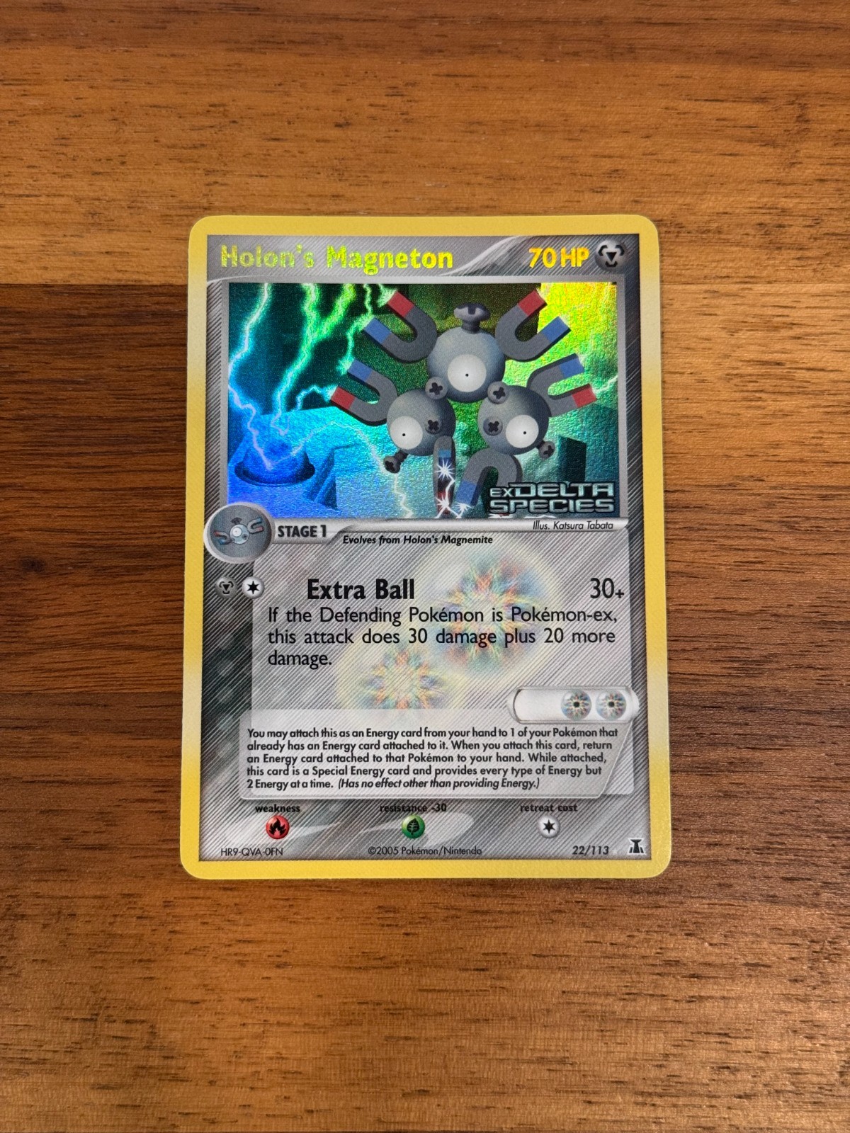 Pokemon Delta Species Holon's Magneton 22/113 Reverse Holo NM