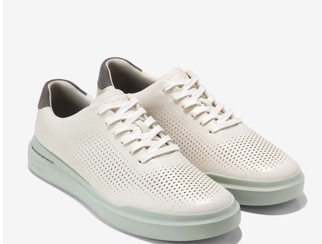 Men's SNEAKERS Cole Haan GrandPro Rally Laser Cut - IVORY