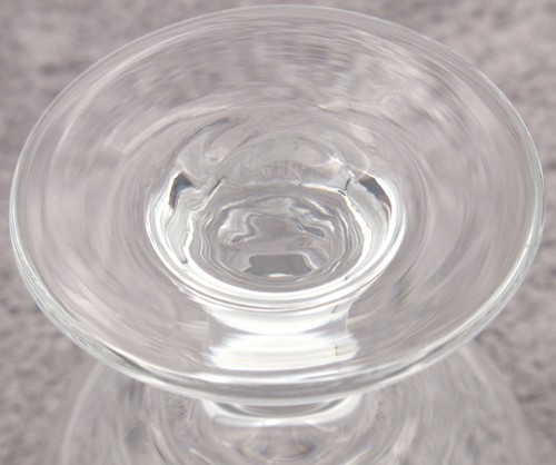 Set of 2 Di Amore Etched Brandy Snifter Glasses 4" Clear Stemware Goblets - Picture 6 of 11