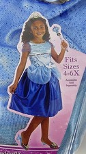 NIB Disney Cinderella Enchanted Evening Dress Costume Size: 4-6X