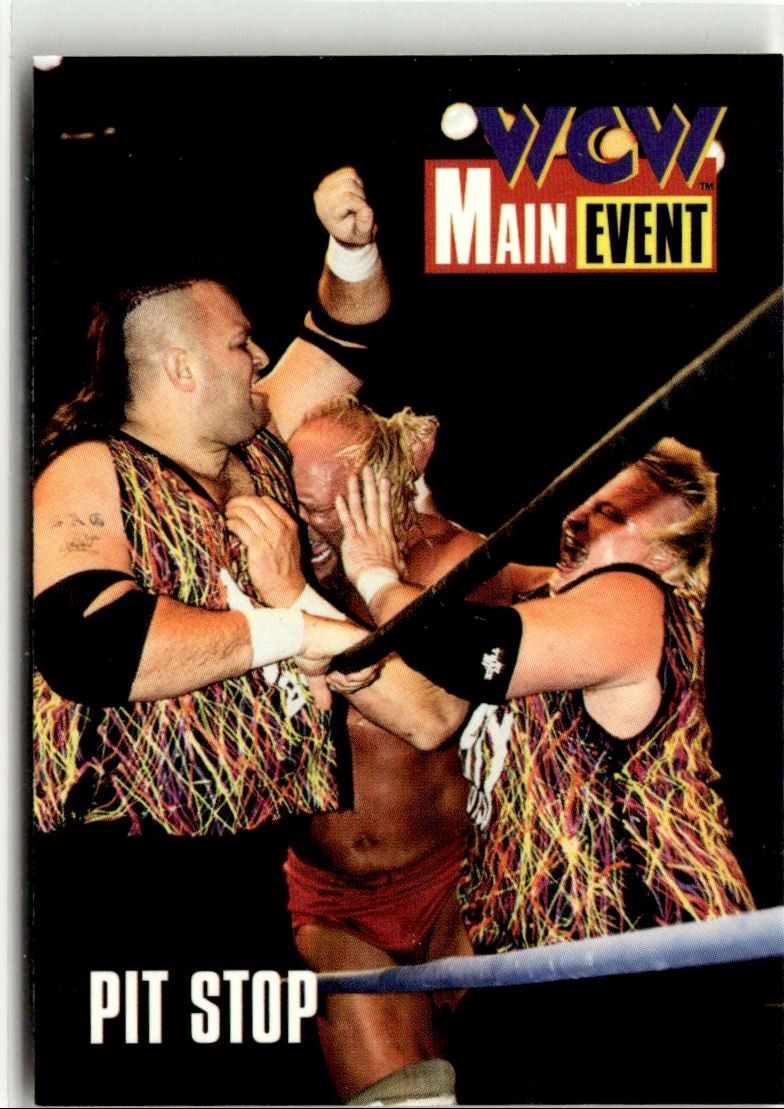 Nasty Boys: 1995 Cardz WCW Main Event 'Pit Stop' 1st WCW Year #64