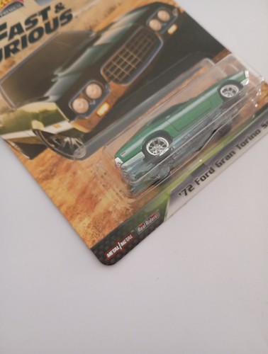 Ford Gran Torino 2/5 203 Hot Wheels Premium Fast & Furious Motor City Muscle ’72 - Imagen 6 de 6