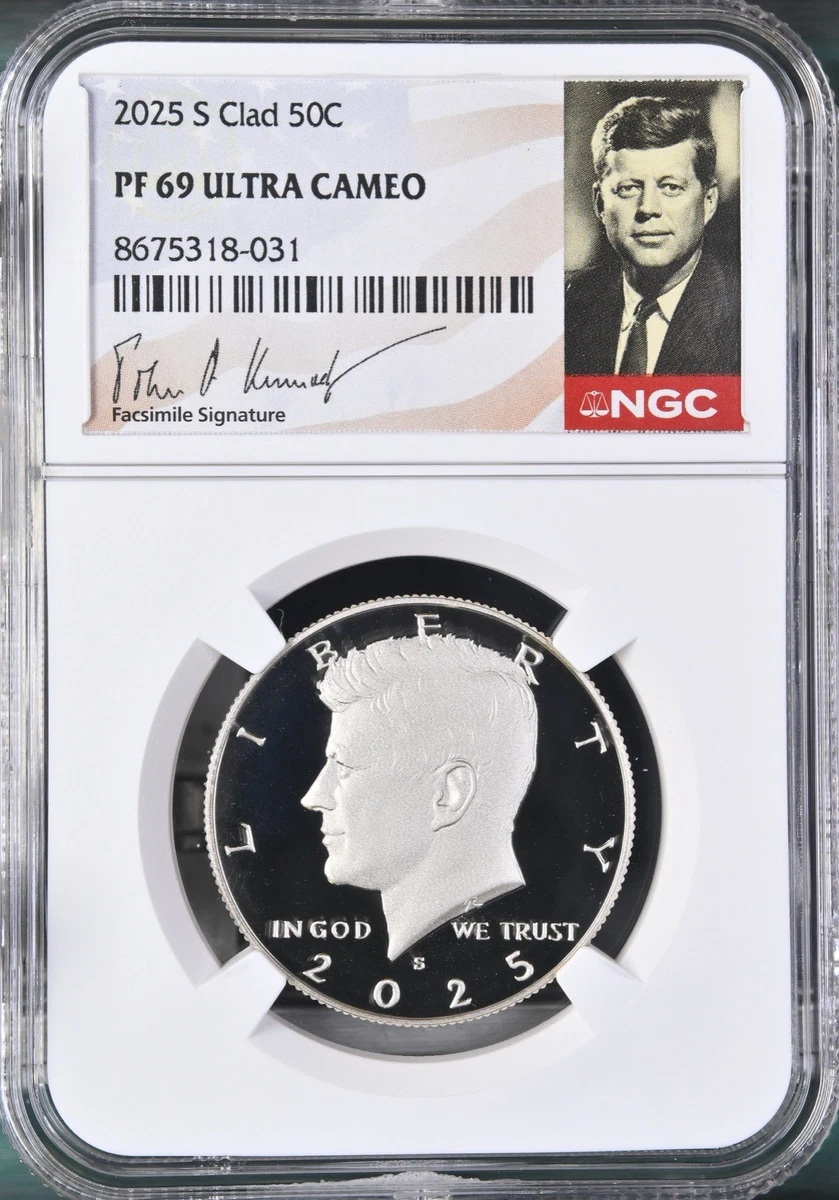 NGC Certified Kennedy US Half Dollars 1964-Now for sale | eBay