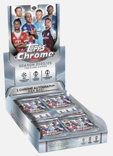2025-26 TOPPS CHROME UEFA CLUB COMPETITIONS HOBBY BOX | PRE-ORDER