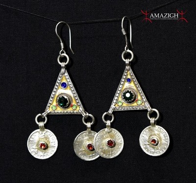 Old Berber Earrings   Tafraout, Southern Morocco