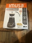 IMUSA Espresso Machine 6-Cup Black Filter Transparent Carafe Detachable Base New