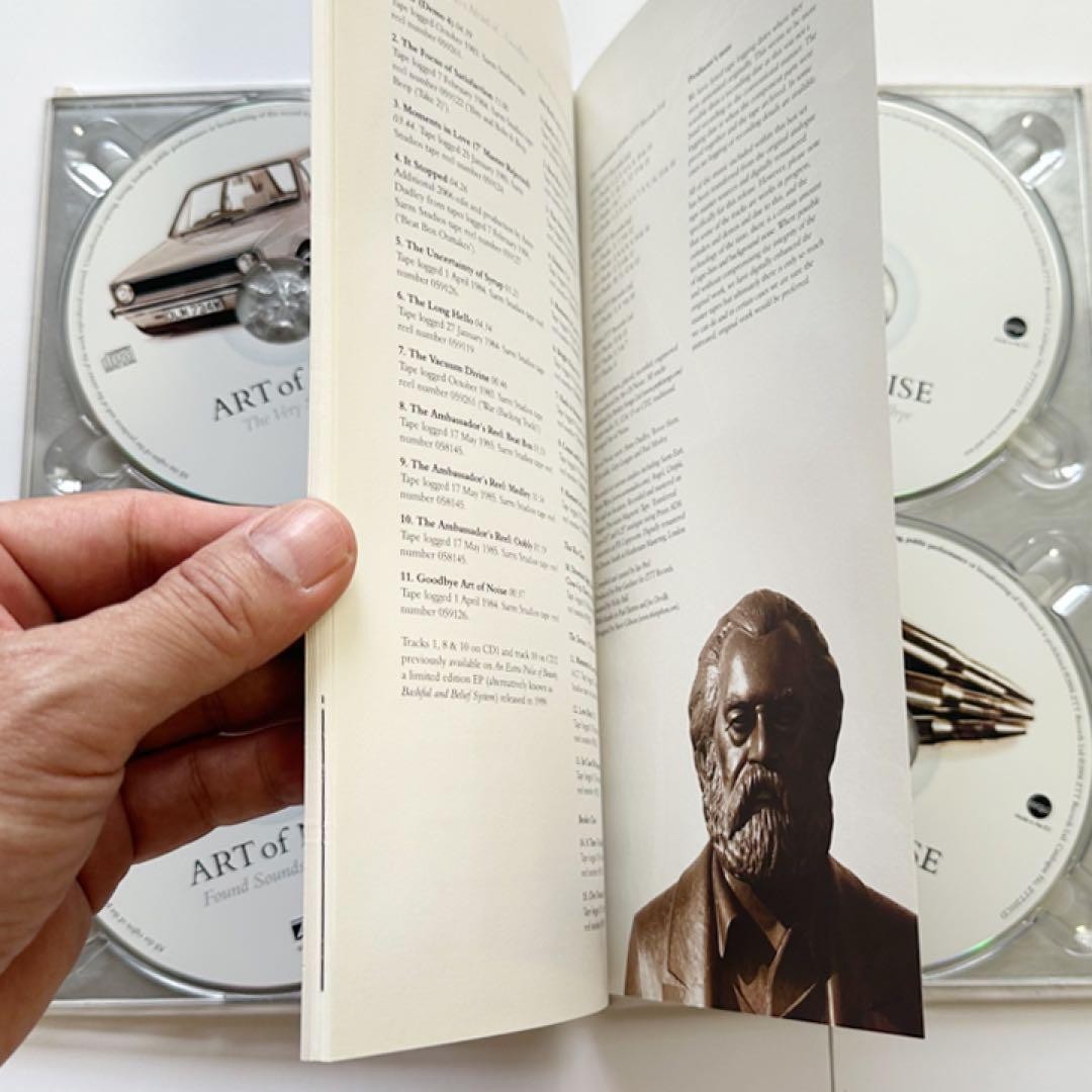 Art Of Noise Cd Box Set 4-Disc Collection Electronic