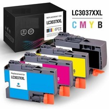 LC3037 High Yield Ink Cartridges 4-Pack for Brother MFC-J5845DW MFC-J5945DW
