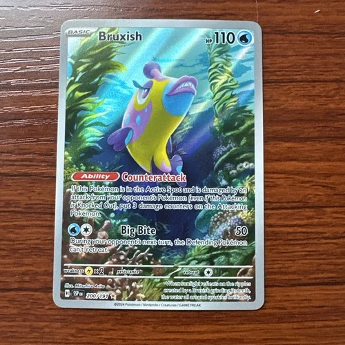 Bruxish 200/191 Surging Sparks Illustration Rare NM/M