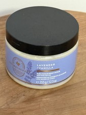QTY 4 - Bath  Body Works Aroma LAVENDER VANILLA Shea Sugar Body Scrub 12.5 oz