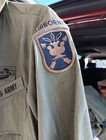 1970's Combat Coat WR POPLIN OG 107 Vietnam Era X Small Airborne — photo 9