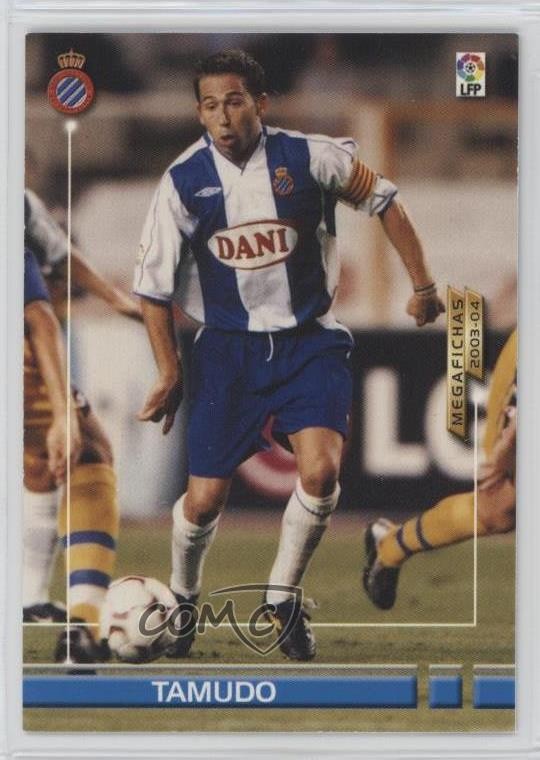 2003 Panini Megafichas La Liga Japan Edition Raul Tamudo Raúl Montero #72 0cp0
