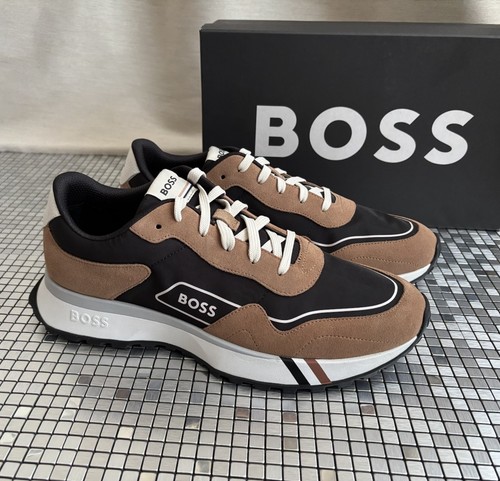 Hugo Boss Jonah Runn Hombre’s Zapatillas de Lujo Talla UK 12 EURO 46 - Imagen 3 de 7