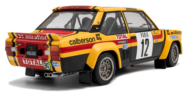 Fiat 131 Abarth No 12 Mouton Monte Carlo 1980 1/18 - S1806007 SOLIDO - Photo 3/4