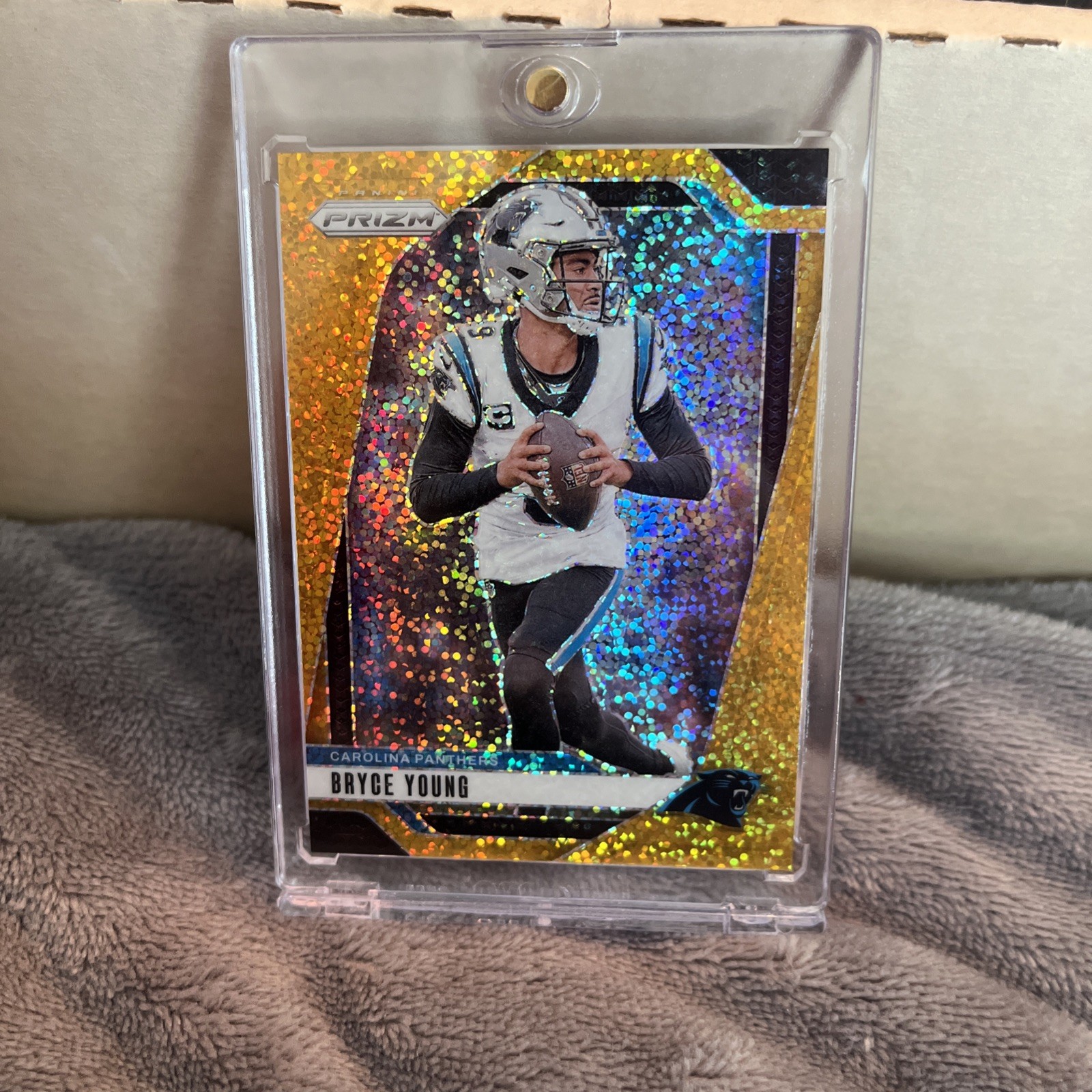 2024 Panini Prizm - Bryce Young #37 Gold Sparkle Prizm /24
