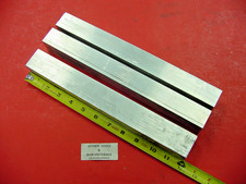 3 Pieces 1-1/4"x 1-1/2" ALUMINUM 6061 FLAT BAR 12" long T6511 Solid Stock