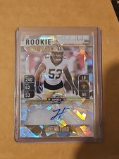 2024 Panini Contenders Jaylan Ford Rookie Ticket /22 Cracked Ice Saints 