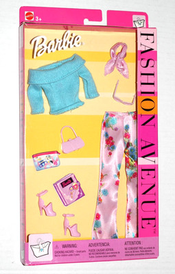 BARBIE DOLL FASHION AVENUE OUTFIT MATTEL ASST 25702 NIB 2002