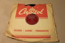 JULIA LEE Snatch And Grab It / I Was Wrong CAPITOL 40028 VG+ 78 10" 1947 Blues