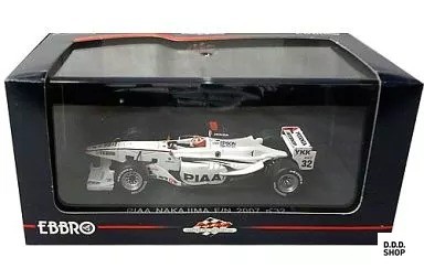 1/43 PIAA Nakajima F/N 2007 Epson #32 weiß Rennwagen Sammlung Modell