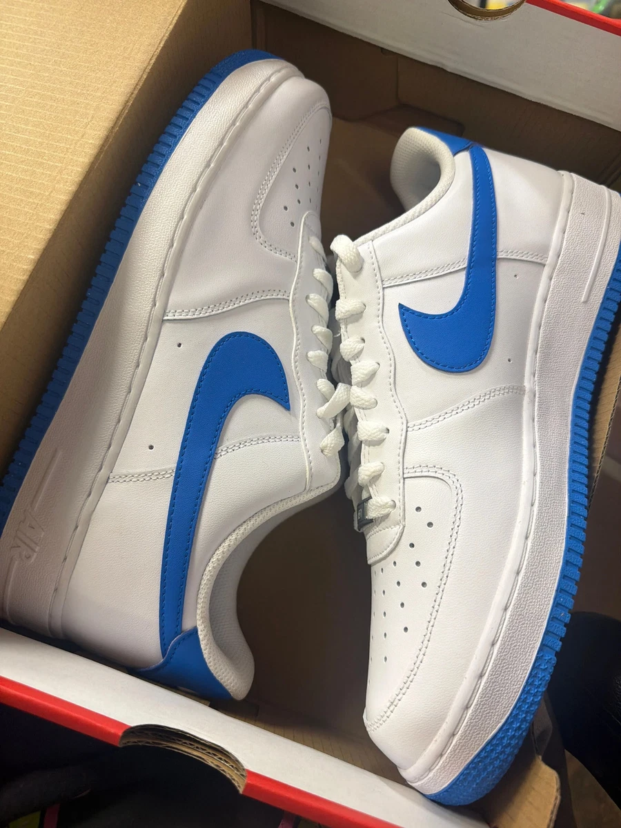 Nike Air Force 1 Low White Photo Blue | eBay