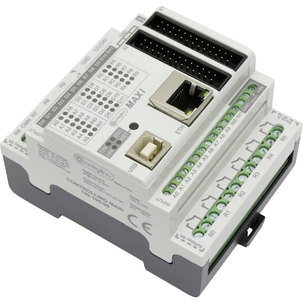 Controllino MAXI 100-100-00 module de commande pour rail DIN 24V - 4