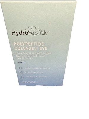 HydroPeptide Polypeptide Collagel+ Eye Line-Lifting Mask 8 Treatments NIB