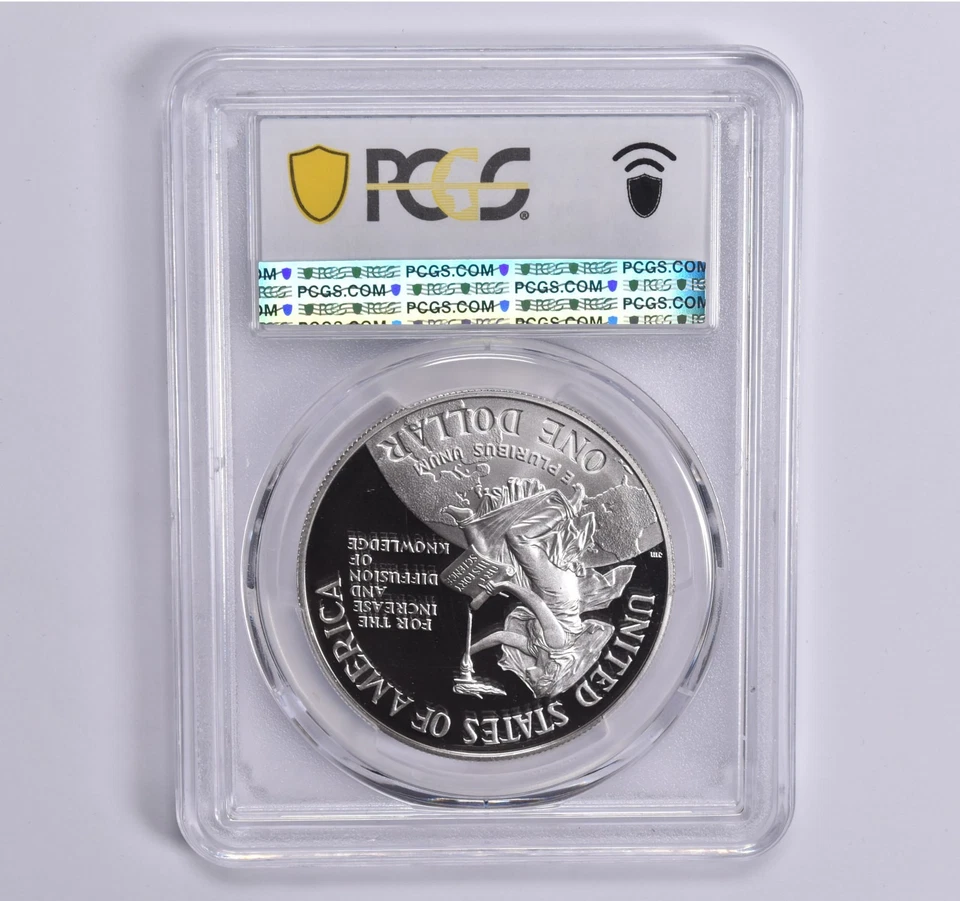 PR70 DCAM 1996-P Smithsonian Commemorative $1 PCGS Blue Lbl *9959 - Image 2 of 4