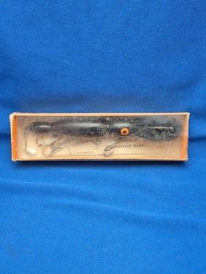Leurre De Pêche Ancien Bomber – Bois – Topwater – Boîte D’origine – 1960