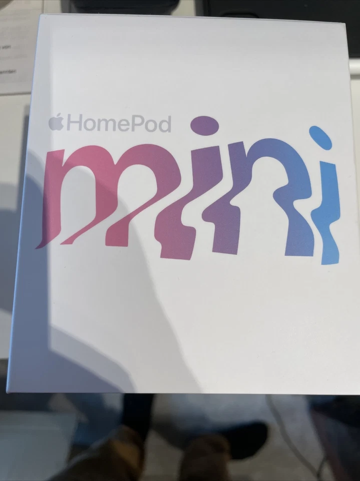 Apple homepod mini Verpackung - Bild 2 von 3