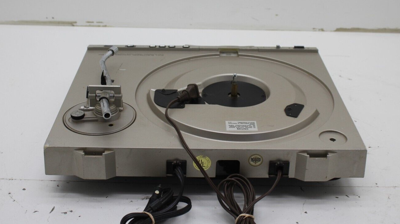 Kenwood KD4100R Direct Drive Turntable Parts Only Damage and