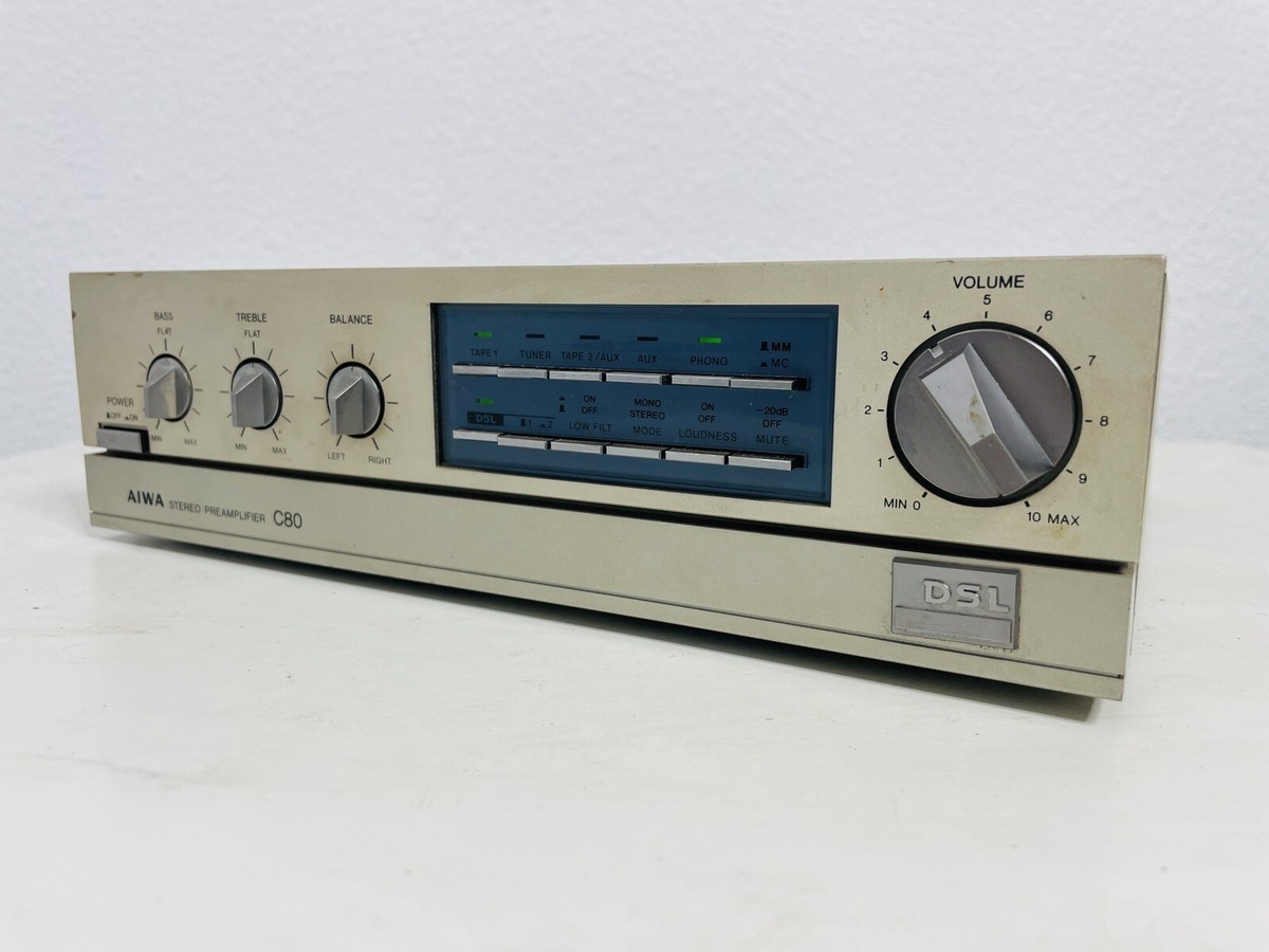 【ジャンク】AIWA C80 P80 アンプ Aiwa SA-C 80 | hifi-wiki.com