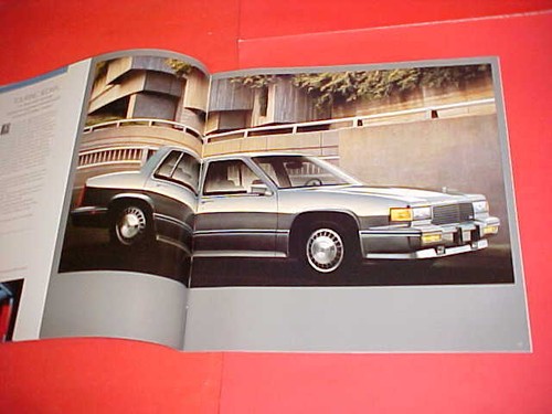 CADILLAC ALLANTE ELDORADO DEVILLE BROUGHAM SIVIGLIA 1988 BROCHURE DELUXE CANADA - Foto 5 di 12