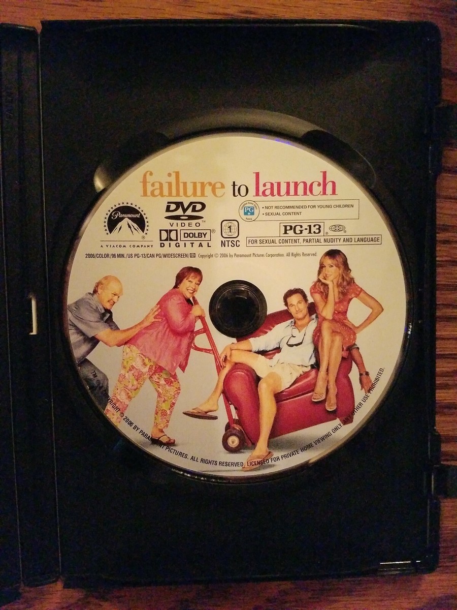 Failure to Launch (DVD) Sarah Jessica Parker Zooey Deschanel