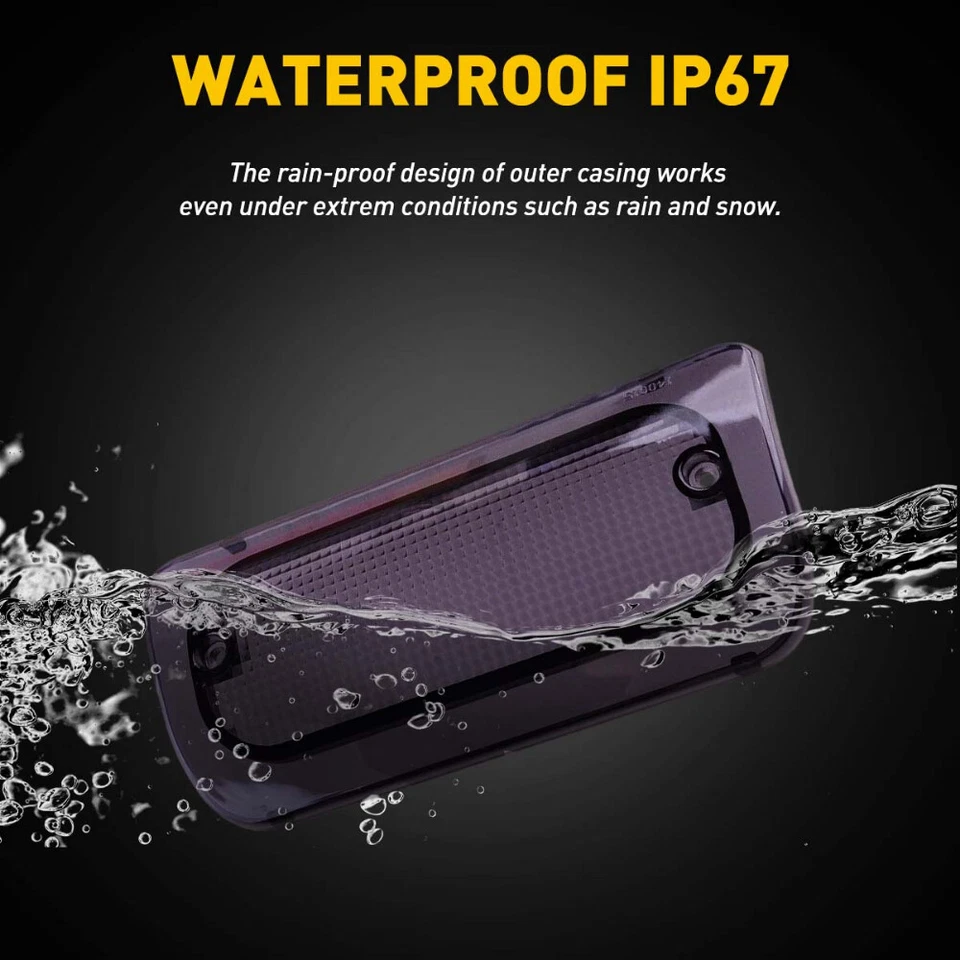 Tercera luz de freno tercera lente de humo para cabina extendida Chevy S10 GMC Sonoma 1994-2004 Foto 2 de 4
