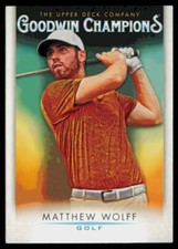 2021 Upper Deck Goodwin Champions #31 Matthew Wolff