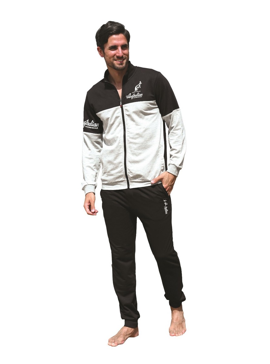 TUTA INTERA COMPLETA Full Tracksuit UOMO Australian ESSENTIAL Antracite TUTA INTERA COMPLETA Full Tracksuit UOMO Australian ESSENTIAL Antracite