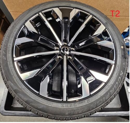 Volvo XC90 Wheels Rims & Tires 21" 5-Spk Black Diam New Port Take Offs 8640908 - Picture 4 of 4
