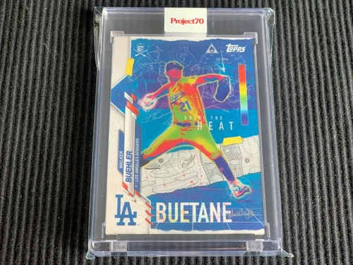2021 TOPPS PROJECT 70 #67 WALKER BUEHLER / THE SHOE SURGEON *ENCASED ART*