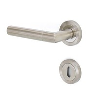 Set rosette rotondo manico